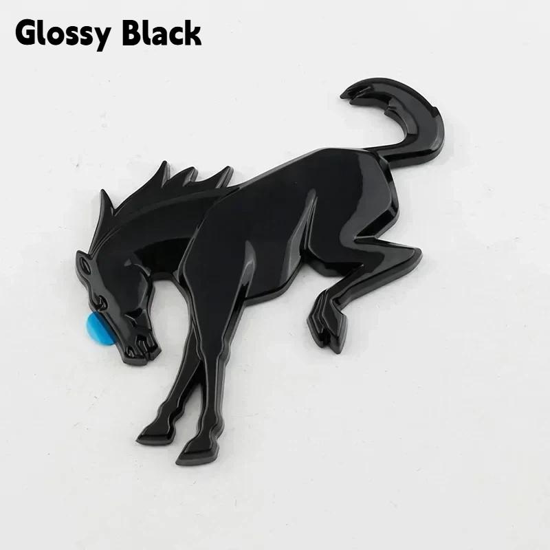 1Pc ABS Car Rear Trunk Sticker Horse Logo Badge Emblem Decals Stylling Accessories