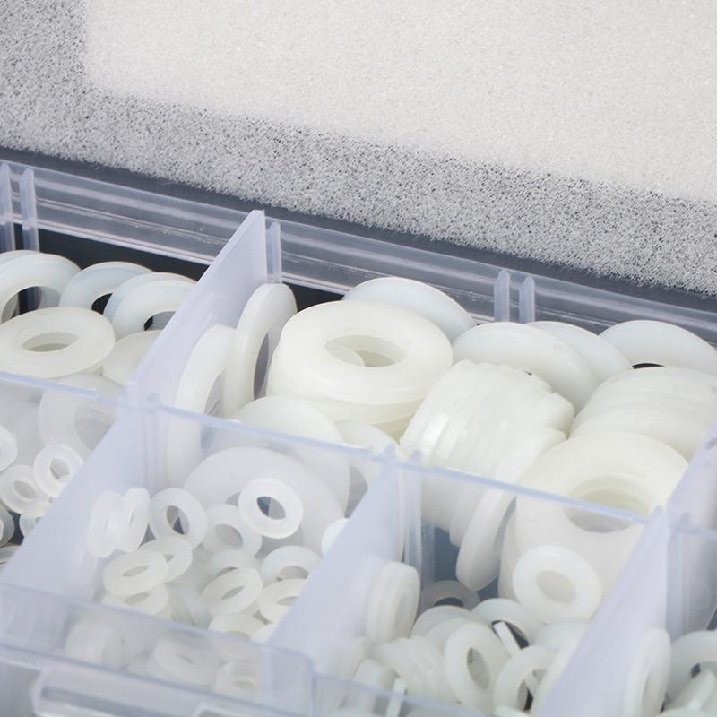 500 шт./кор. M2 M2.5 M3 M4 M5 M6 M8 M10 шайба плоская прокладка уплотнитель комплект прокладок