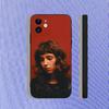 C-Clairo Charm Singer For iPhone 17,16,15,14,13,12,11,X,XR,Air,Pro,Max,Plus Soft Funda Black Phone Case