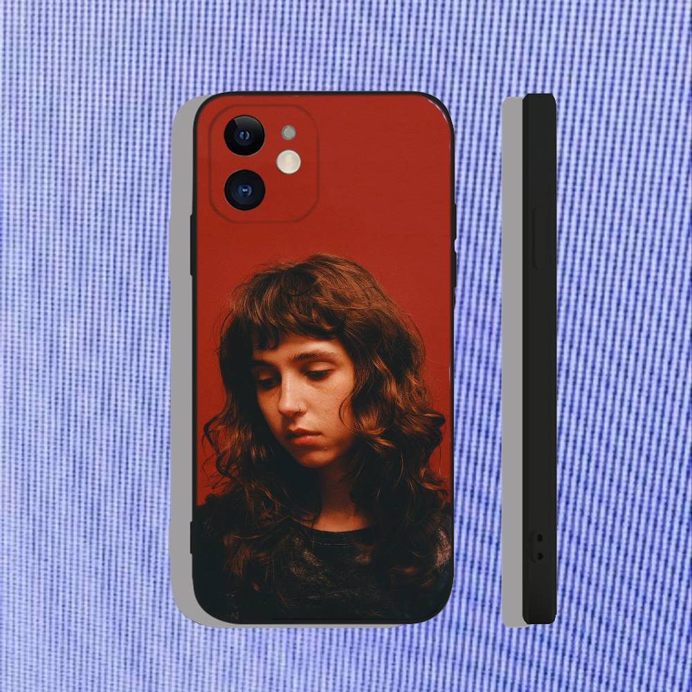 C-Clairo Charm Singer For iPhone 17,16,15,14,13,12,11,X,XR,Air,Pro,Max,Plus Soft Funda Black Phone Case