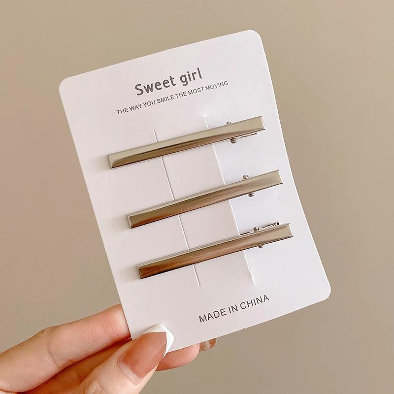 Осенне-зимняя заколка для волос «Кофе»: Женские бесшовные клипсы-уточки, BB и для челки