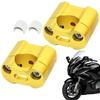 Motorcycle Handlebar Risers Aluminum Alloy 2pcs Handlebar Clamp Adapter Motorcycle 22mm Handlebar Risers Handlebar Mount Clamp
