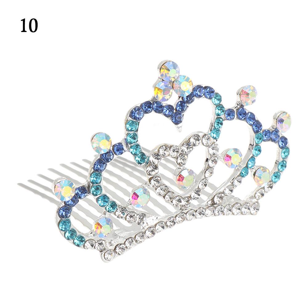 Birthday Present Crystal Party Children's Headwear Rabbit Crown Comb Hairpin
