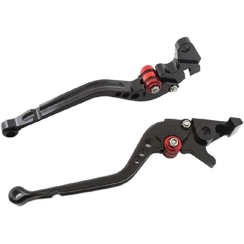 for YA&MAHA YZF R1 YZF-R1 2004-2008 / R6 YZFR6 2005-2016 Adjustable Motorcycle Brake Clutch Levers Accessories(Pink 147mm)