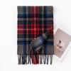 Autumn and Winter Classic British Imitation Cashmere Scarf Winter Plaid Warm Tassel Scarf Couple High End Atmosphere Scarf