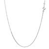 Серебряная цепочка Figaro Sears, двойной срез, ширина 1,3 мм, длина 45 см, sfg40-45