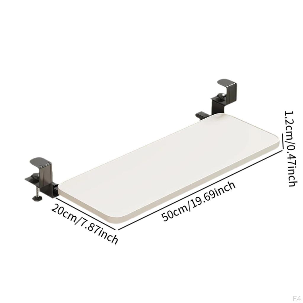 Desk Extend Board Tray Table Mount Desktop Extension Portable Practical Wrist