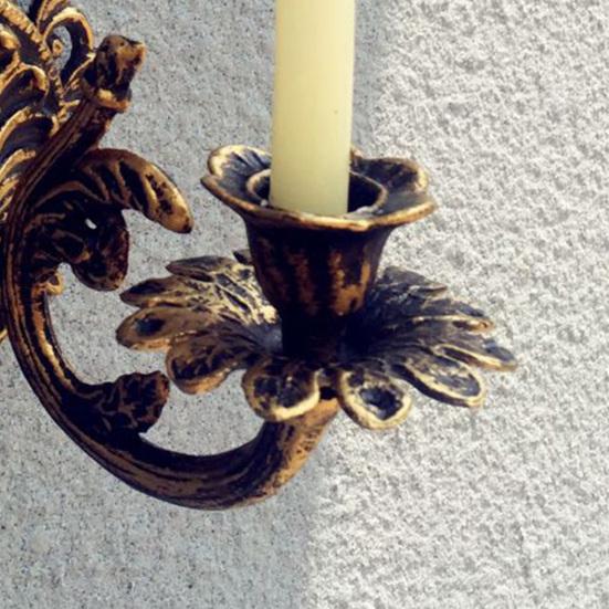 Винтажный настенный подсвечник Настенный подсвечник Гостиная