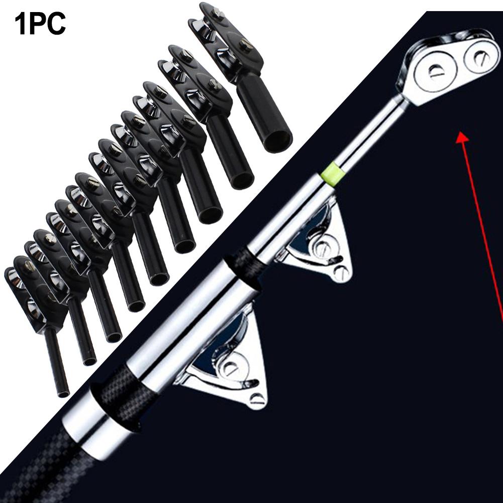 1Pcs Guide Roller Black Detachable For Sea Boats Fishing