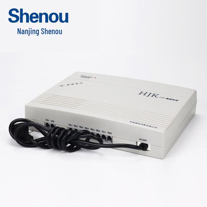 Телефонная станция Shenou HJK120 (2 внешних, 8 добавочных) (Китайская версия)