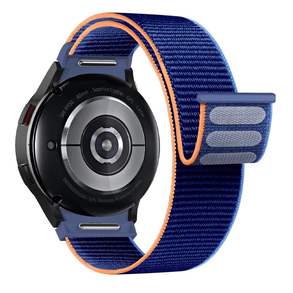 Без зазоров Ремешок Для Samsung Galaxy Watch 7 6 FE 4 Classic 5 pro 44мм 40мм 47мм 45мм Нейлоновый Loop браслет correa Galaxy Watch 7 Ремешок