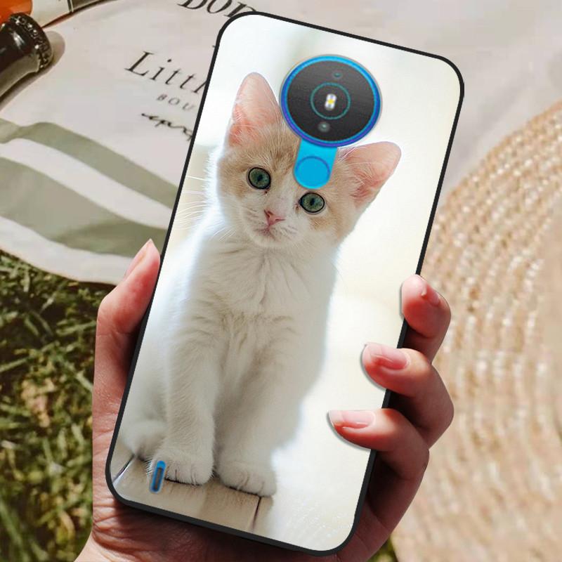 For Nokia G20 Case Soft TPU Silicone Cartoon Back Cover for Nokia G10 6.3 Phone Cases TPU Black Bumper for NokiaG20 G 10 2021