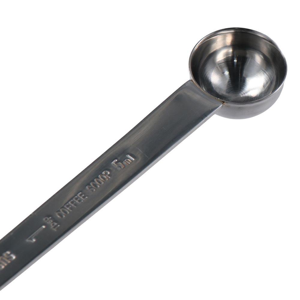 5/10/15/20/25/30 мл Мерная столовая ложка Длинная ручка Мерная ложка для кофе Совок для кофе Смешивание
