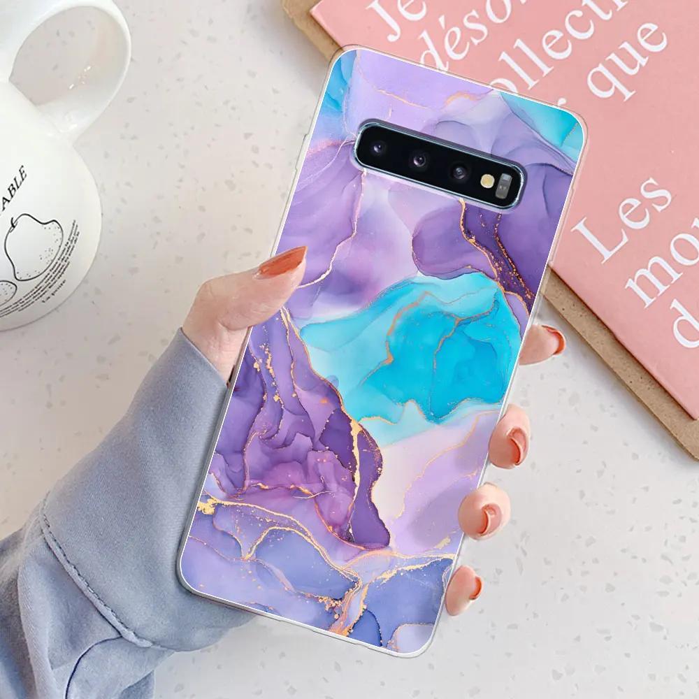 Для Samsung Galaxy S10 5G Чехол S10 Plus Чехол Прозрачные Мягкие Силиконовые Чехлы Для Телефона Fundas Для Samsung S10 Lite S10E S 10 Чехол Coque