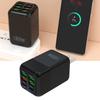 Быстрое зарядное устройство 150 Вт с несколькими портами, 2 PD, 4 USB C, адаптер QC 3.0 для iPhone, Samsung, iPad, Xiaomi, Huawei