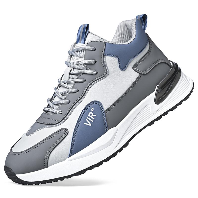 Модная мужская повседневная обувь, удобная мужская классическая спортивная обувь на платформе, кроссовки на плоской подошве, износостойкие спортивные кроссовки для мужчин, вулканизированная обувь