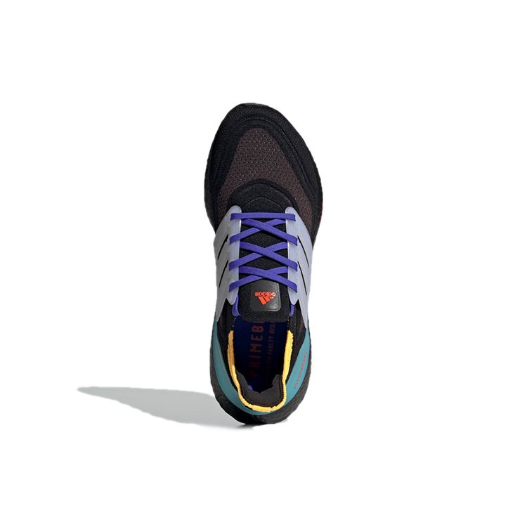 adidas Мужские кроссовки UltraBoost 21 Black Pulse Aqua Core-Black Cloud-White S23870
