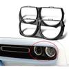 2pcs Front Headlight Lamp Bezel Trim 68259052AB For Dodge Challenger SRT R/T GT