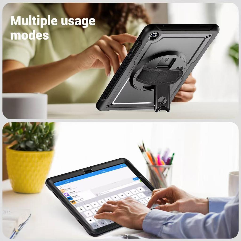 For Samsung Galaxy Tab A11+ A11 Plus 11 Inch 2025 A9+ SM-X216B SM-X110 Case Shockproof Safe Hybrid Stand Tablet Cover