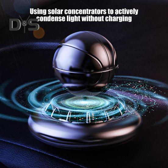 Car Perfume Long-lasting Car Ornament Basketball Design Solar Powered Car Aromatherapy for Van