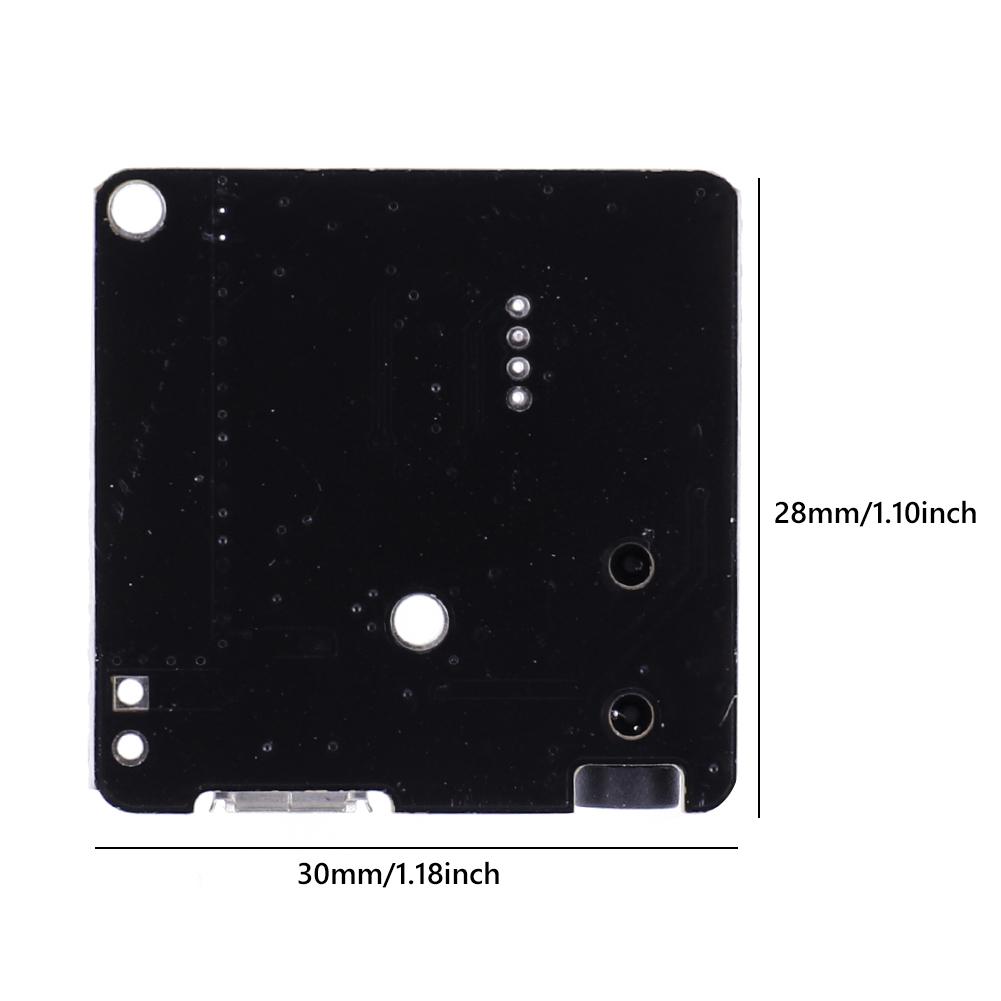 Плата декодера аудиосигнала 5.0 с поддержкой Bluetooth, модуль декодирования MP3 без потерь 3,7–5 В