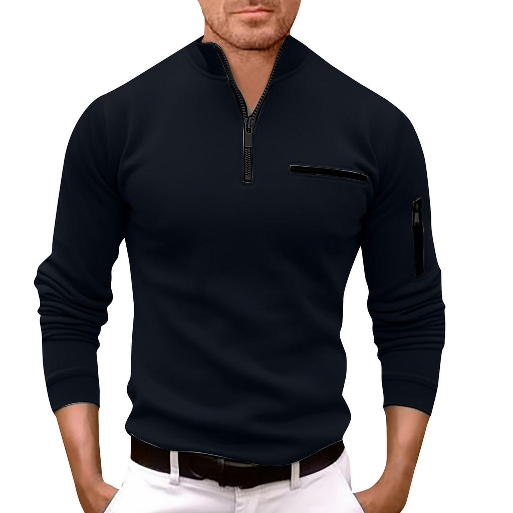 Men's Long Sleeve Graphic And Embroidered Fashion T-Shirt Spring And Autumn Long Sleeve Pullover Sweatshirt