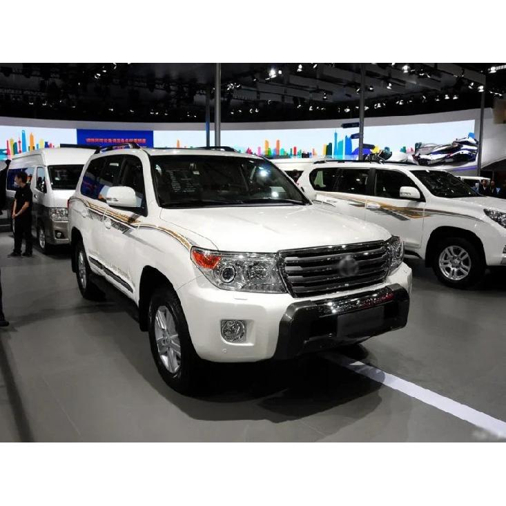 Для Toyota LC Land Cruiser 200 2008-2015 Внутренняя центральная вентиляционная решетка Кнопка окна Накладка Декоративная отделка Хром Аксессуары для стайлинга автомобиля