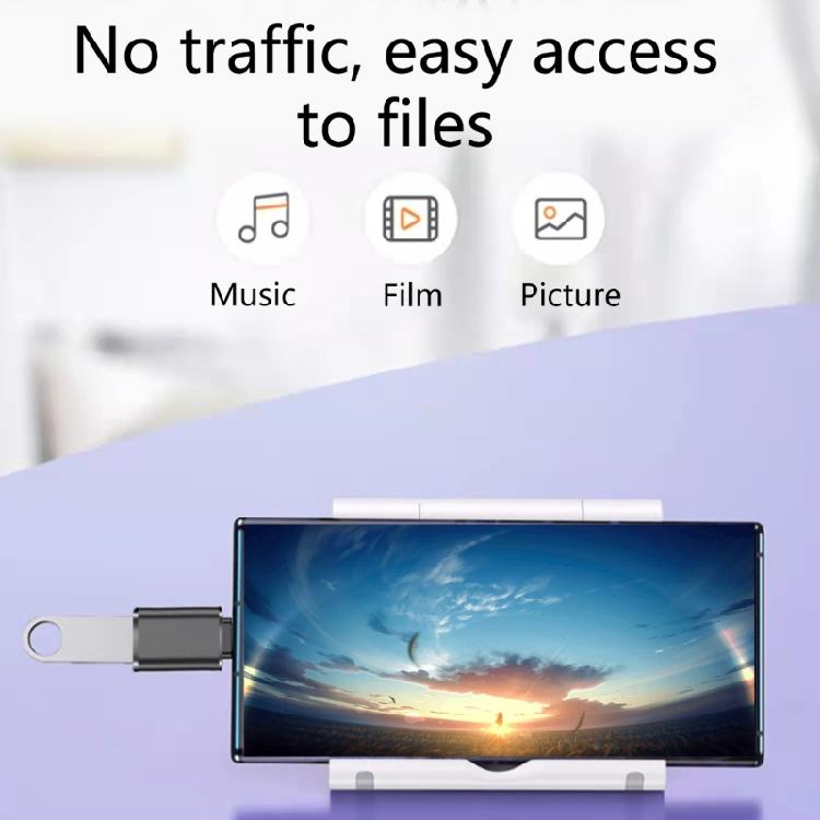 Адаптер USB Type-C (папа) на USB 3.0 (мама) USB C (папа) на USB A 3.0 (мама) Портативный адаптер Type-C Простой в использовании