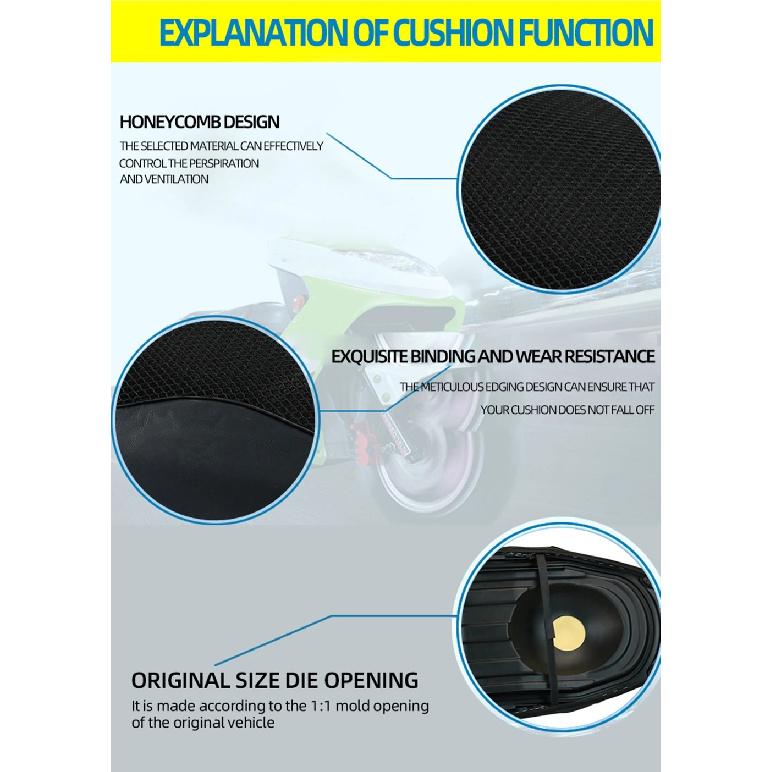 Mesh Seat Cushion Cover Protection Insulation Seat Cover Protector For Honda Forza 125 250 NSS Forza125 Forza250 Accessories