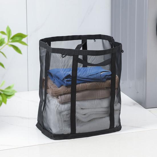 Корзина для белья складная корзина для белья с усиленной ручкой большой емкости складная конструкция корзина для грязного белья
