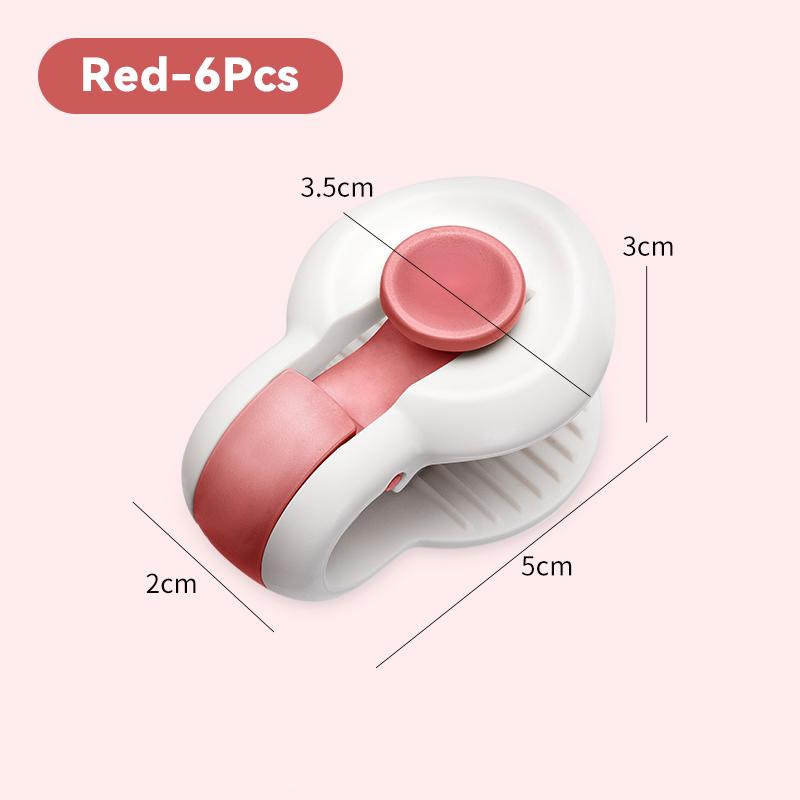 6 шт./компл. Нескользящие зажимы для пододеяльника Пластиковые зажимы для одеял Фиксатор простыни Покрывало Товары для дома Креативный зажим для одеяла