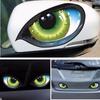 2 шт. Мотоциклетная 3D стерео светоотражающая наклейка "Кошачьи глаза" Креативная наклейка на зеркало заднего вида для мотоцикла, автомобиля, авто, декоративные наклейки