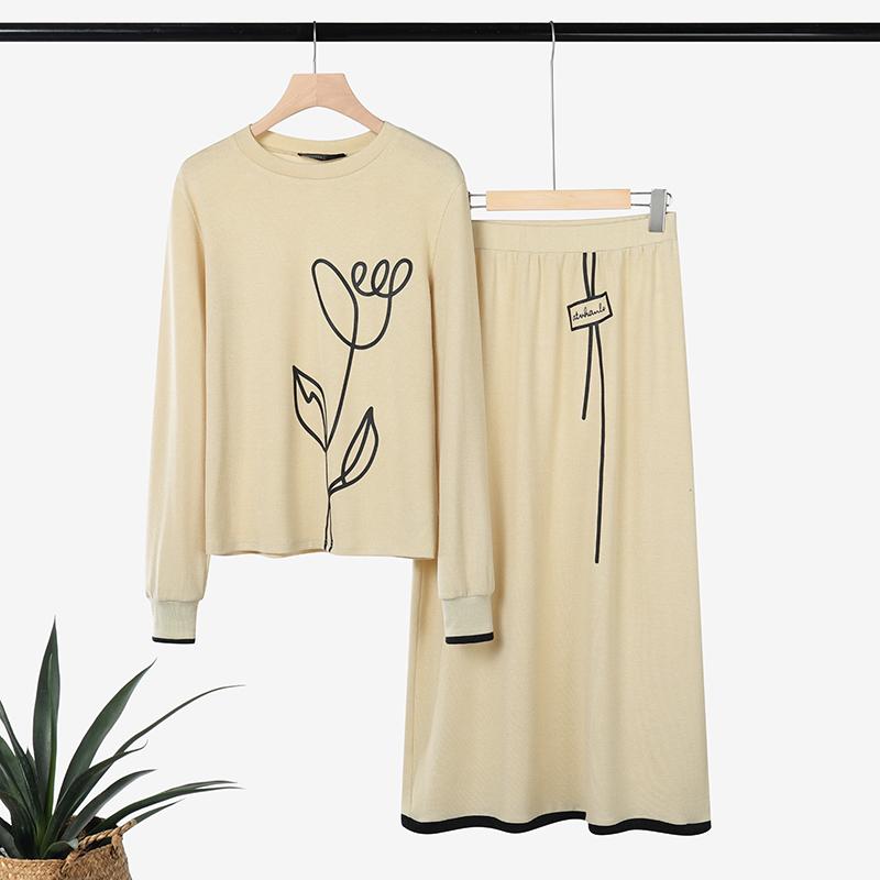 ZANZEA Женский повседневный костюм из двух частей с длинным рукавом и брюками