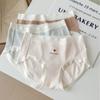 7А детское хлопковое нижнее белье из чистого хлопка антибактериальное удобное дышащее антибактериальное треугольные трусики средней посадки