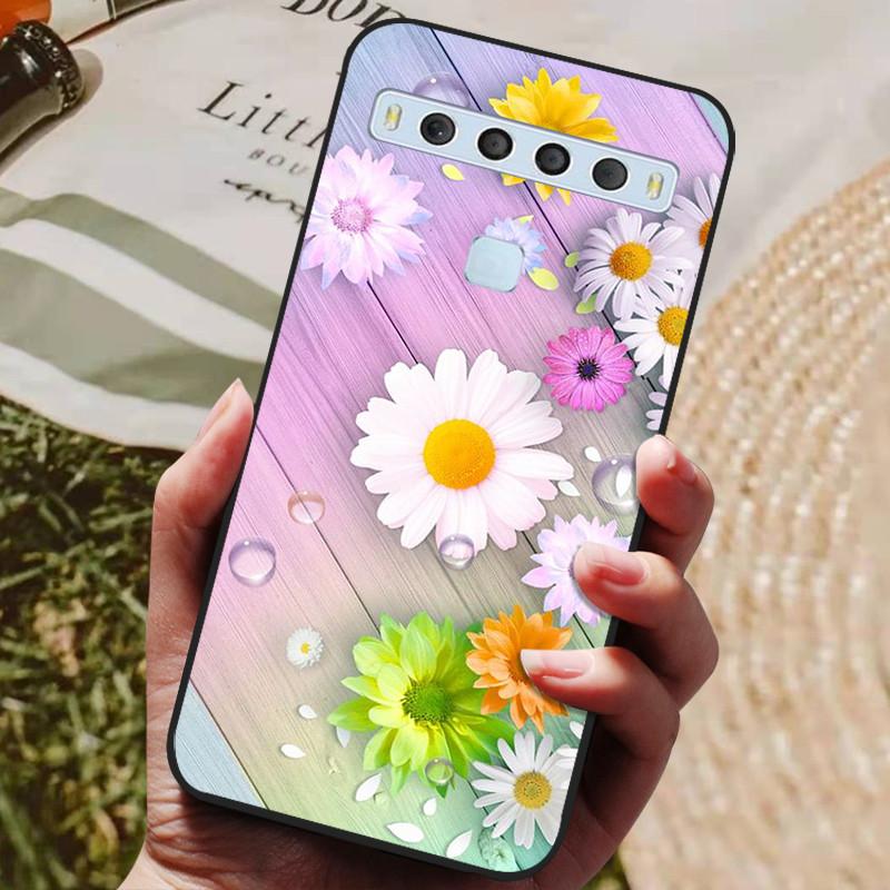 Чехол для телефона Для TCL 10L Чехлы 10 Pro Мягкий силиконовый чехол Для TCL 10L 10 Lite 5G UW 10Lite 10Pro 10 L Plus Модный чехол Coques