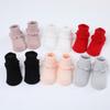 Baby Girls' Socks Ruffle Solid Color Kids Socks Children's Princess Socks