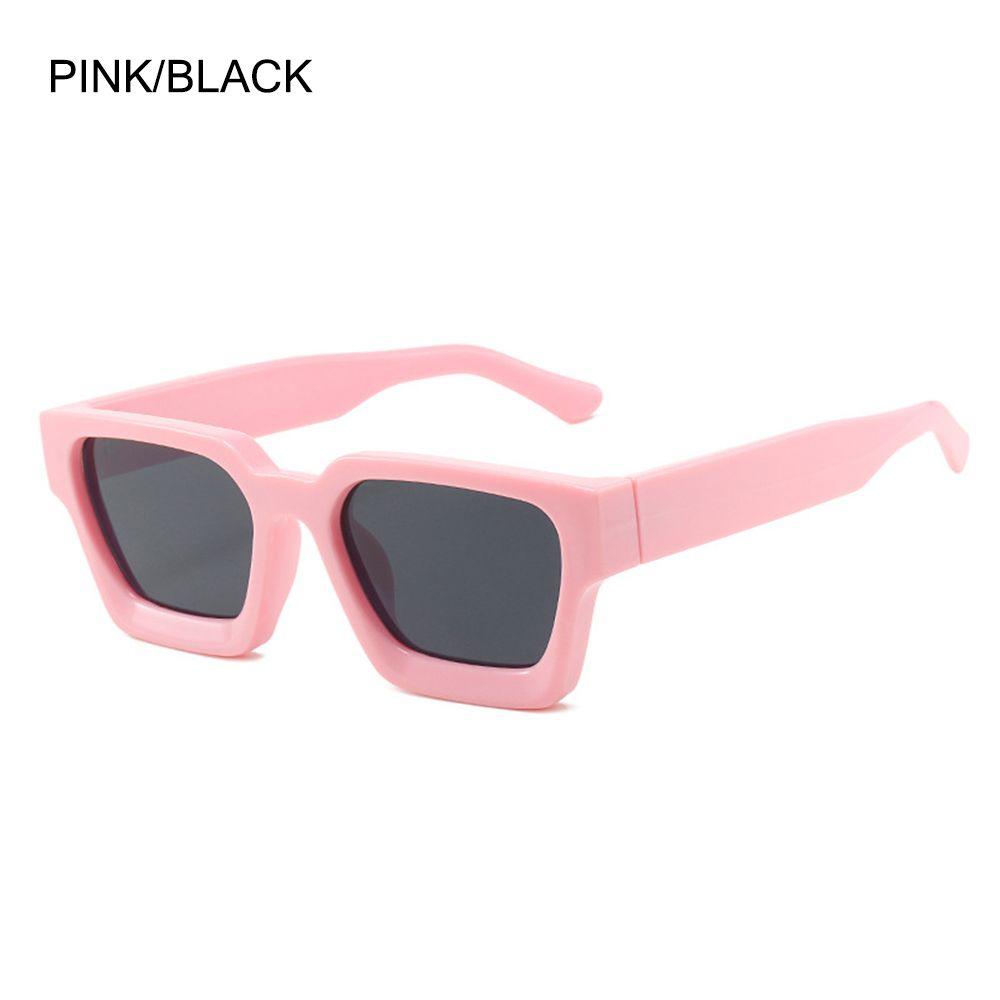 Fashion Square Frame Eyewear Punk Retro Sunglasses Ladies Shades Shades Women Sunglasses