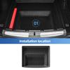 Smabee Left Drive for Xpeng G9 2022‑2026 TPE 3D Car Floor Mats Trunk Pad Backrest Liner All Weather Accessories Black
