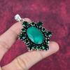 Emerald, Chrome Diopside Pendant, 925 Sterling Silver Pendant Gemstone Jewelry, Handmade Pendant Amazing Jewelry, Gift For Her