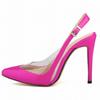Women Sexy Back Ankle Strap Pointed High Heels 11cm Women Wedding Shoes