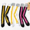 1 Pairs Women's Knee High Socks Trendy Cartoon Funny Chicken Claw Socks Fitness Sports Casual Slim Leg Long Tube Socks