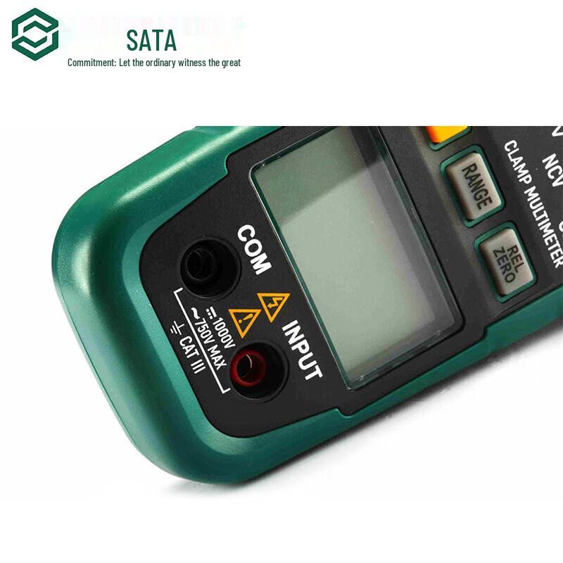 SATA 03026 Клещи-мультиметр с большим раскрывом, AC/DC (Китайская версия)