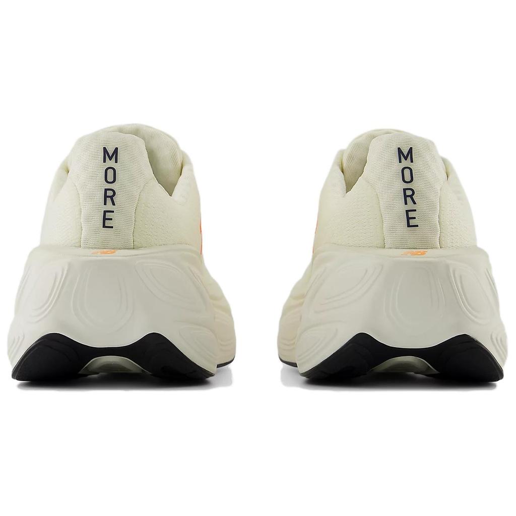 New Balance Fresh Foam X More V5 Амортизация Низкий профиль Повседневные Городские Для поездок на работу Беговые кроссовки Женские Цвет экрю WMORCF5