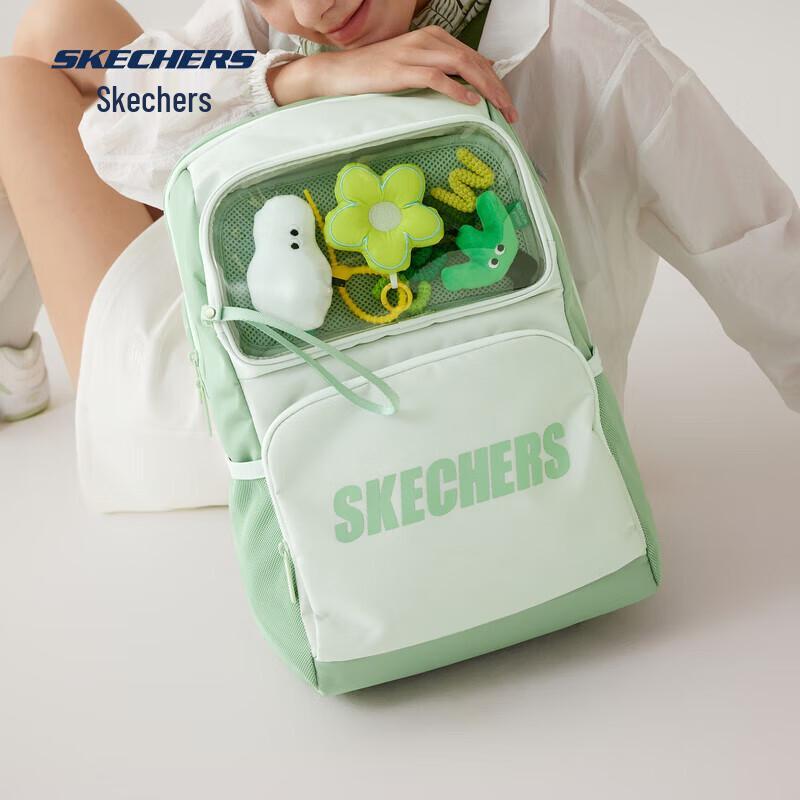Skechers Унисекс Прозрачный Рюкзак Большой Вместимости L325U103