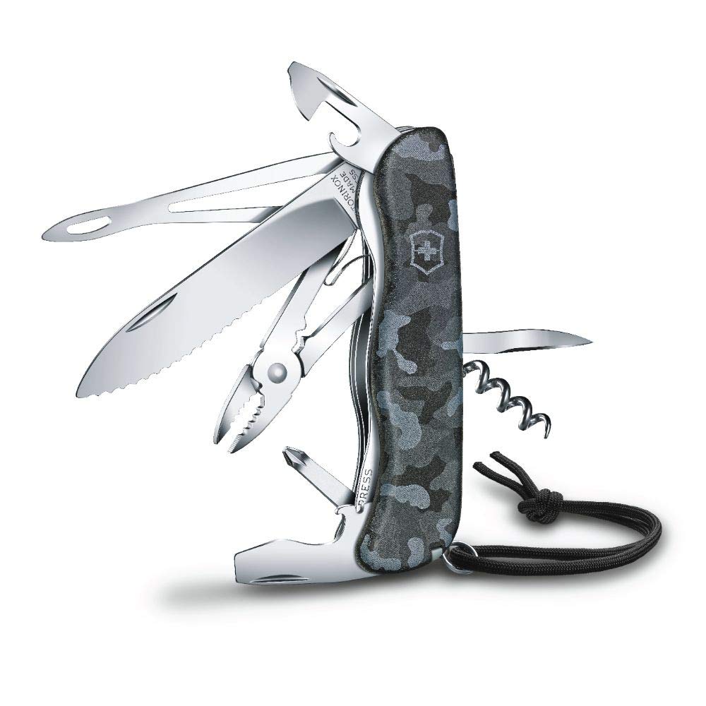 Victorinox Нож Шкипера с кольцом и шилом Необходим для шнурка, ключей, - Швейцарский мультитул для парусного спорта.