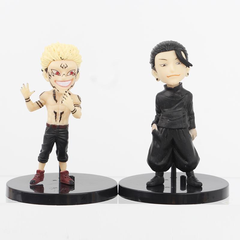 8pcs/set Anime Jujutsu Kaisen Characters Model Toys