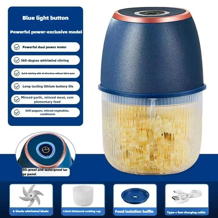 Электрический измельчитель чеснока для раздавливания чеснока, бытовая мини-измельчитель чеснока