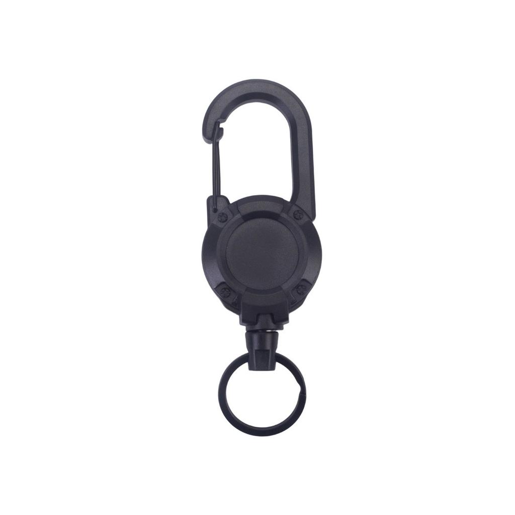 Телескопическая пряжка для троса для рюкзака, аксессуары для рыбалки на открытом воздухе, пряжка для троса, которую легко вытащить, пряжка для подвешивания ключей для рюкзака