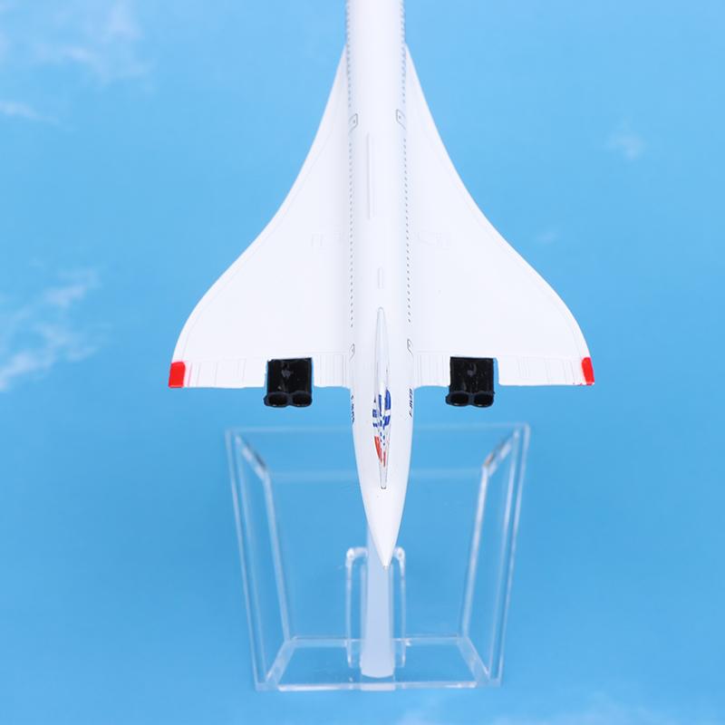 1:400 Concorde Air France Модель самолета Авиалайнер Сплав Литой под давлением Модель самолета Игрушки Коллекция Домашний декор Миниатюры