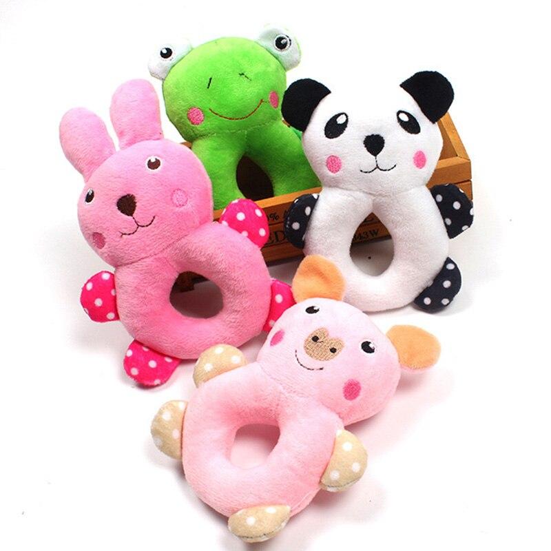 Plush Squeaky Toys For Small Dogs Funny Interactive Toy Cartoon Pet Dog Toy Cleaning Teeth Chew Toys Pet Products